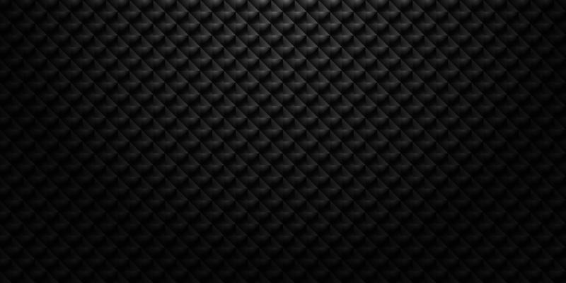 Dark black Geometric grid Carbon fiber background Modern dark abstract seamless texture