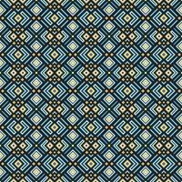 Mediterranean style ceramic tile pattern Ethnic folk ornament Colorful seamless geometric pattern vector