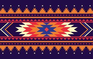 traditional fabric pattern vector