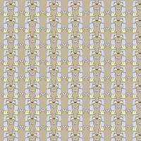 poodle dog pattern seamless vector