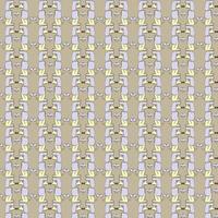 poodle dog pattern seamless vector