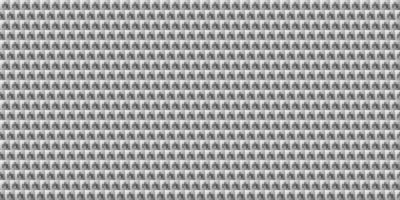Dark black pixel mosaic abstract seamless geometric grid background vector