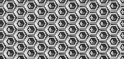 Abstract hexagonal geometric pattern background vector