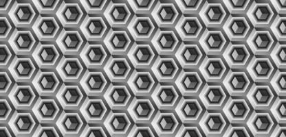 Abstract hexagonal geometric pattern background vector