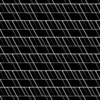Geometric grid background Modern black and white abstract texture vector