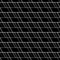 Geometric grid background Modern black and white abstract texture vector