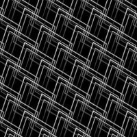 Geometric grid background Modern black and white abstract texture vector