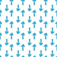 Hand drawn arrows seamless pattern vector