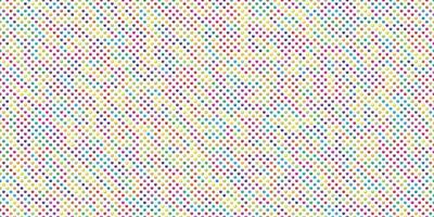 Colorful Hand drawn dots abstract background vector