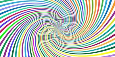 Swirling radial background Helix rotation rays vector