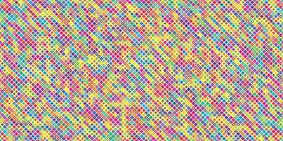 Abstract colorful seamless geometric grid background with colored shapes vector