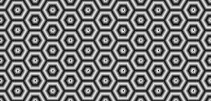 Abstract hexagonal geometric pattern background vector