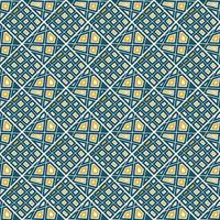 Mediterranean style ceramic tile pattern Ethnic folk ornament Colorful seamless geometric pattern vector