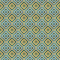 Mediterranean style ceramic tile pattern Ethnic folk ornament Colorful seamless geometric pattern vector