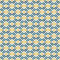 Mediterranean style ceramic tile pattern Ethnic folk ornament Colorful seamless geometric pattern vector