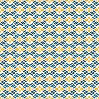 Mediterranean style ceramic tile pattern Ethnic folk ornament Colorful seamless geometric pattern vector