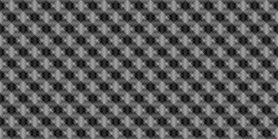 Dark black pixel mosaic abstract seamless geometric grid background vector