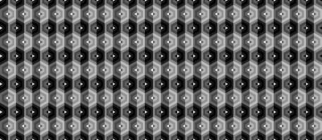 resumen hexágono estructura oscuro geométrico antecedentes vector