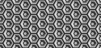 Abstract hexagonal geometric pattern background vector
