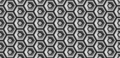 Abstract hexagonal geometric pattern background vector