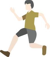 Flat Pose People vector