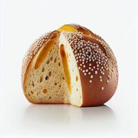 Fresh hot bread. Illustration photo