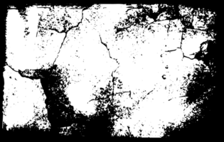 Grunge Rand Textur Hintergrund. abstrakt Rahmen überlagern. png Grafik Illustration mit transparent Hintergrund.