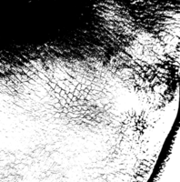 rustikal Grunge Textur mit Korn und Flecken. abstrakt Lärm Hintergrund. png Grafik Illustration mit transparent Hintergrund.