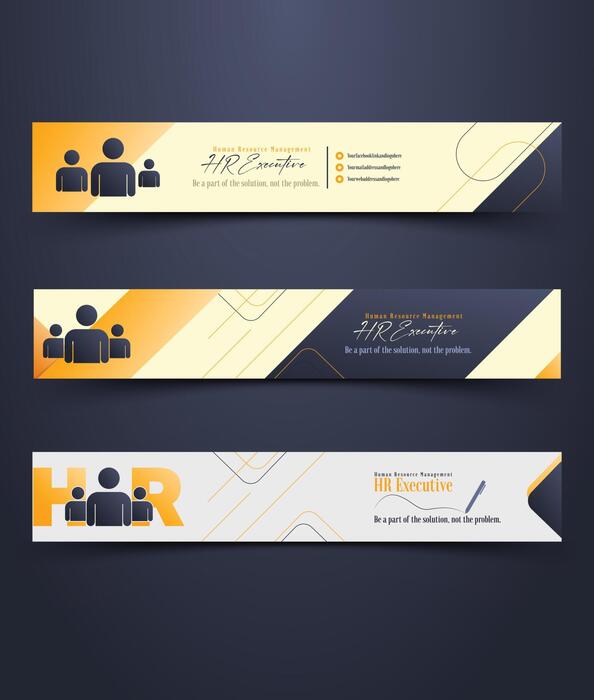 Linkedin Banners Vector Art, Icons, and Graphics for Free Download