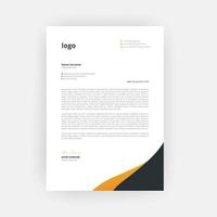 Simple creative modern letter head templates for your project design, Vector illustration,A4 size