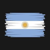 vector de bandera argentina