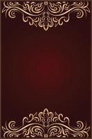 modern and luxury floral ornamental background for invitation and other work. vector