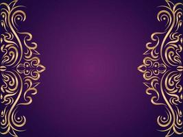 modern and luxury floral ornamental background for invitation and other work. vector