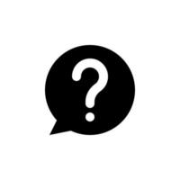 Question mark Icon Vector Design