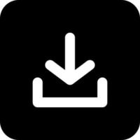 down arrow icon vector for any purposes