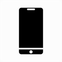 mobile icon vector isolated for any purposes