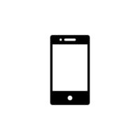 mobile phone icon vector EPS10 illustration