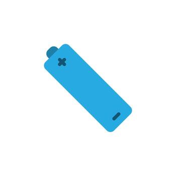 ilustración vector gráfico de plano batería icono. Perfecto para diseño complementario elementos, modelo diseño objetos, etc.