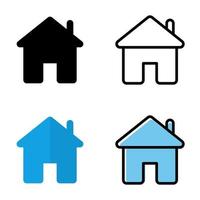 hogar icono vector ilustración imagen