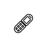 mobile phone icon vector EPS10 illustration