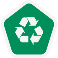 pegatina reciclar material reciclaje vida cero residuos estilo de vida png