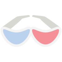 3d bril stofbril bioscoop retro lenzen gepolariseerd zonnebril png