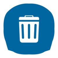 autocollant poubelle Matériel des ordures la vie zéro déchets mode de vie png