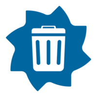 Sticker Trash Material Garbage Life Zero Waste Lifestyle png