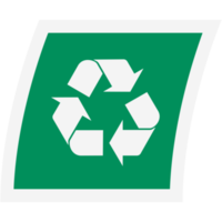 sticker recycle materiaal recycling leven nul verspilling levensstijl png