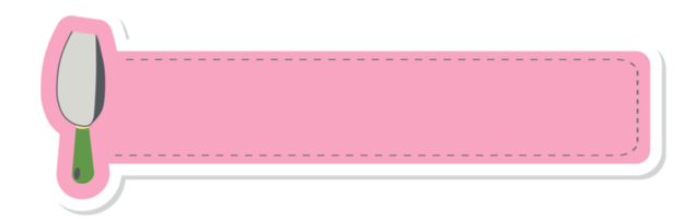 klistermärke märka för stor böjd skyffel växt trädgårdsarbete verktyg utrustning trädgård samling uppsättning png