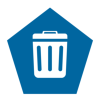 autocollant poubelle Matériel des ordures la vie zéro déchets mode de vie png