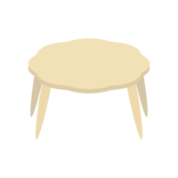 estetico di legno potabile tavolo per tè e caffè png