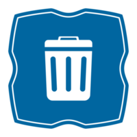 Sticker Trash Material Garbage Life Zero Waste Lifestyle png