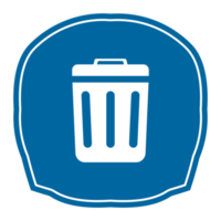 Sticker Trash Material Garbage Life Zero Waste Lifestyle png